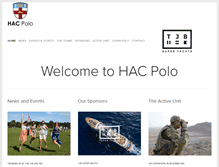Tablet Screenshot of hacpolo.co.uk